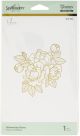 Spellbinders Glimmer Hot Foil Plate Glimmering Peony