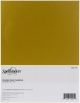 Spellbinders Color Essentials Cardstock 8.5 inch X11 inch 10 Per Pkg Brushed Gold