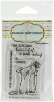 Colorado Craft Company Clear Stamps 2 InchX3 Inch Be Creative Mini By Anita Jeram