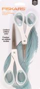 Fiskars Softgrip Fashion Double Loop And Detail Scissors Sea Mist Per Eclipse 1 pack of 1 piece