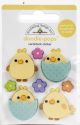Doodlebug Doodle Pops 3D Stickers Beak A Boo