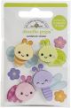 Doodlebug Doodle Pops 3D Stickers Bug Babies