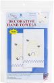 Jack Dempsey Stamped Decorative Hand Towel Pair 17 InchX28 Inch Bee Hive