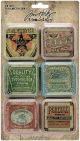 Idea Ology Tin Tops 6 Per Pkg 