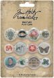 Idea Ology Mini Flair Buttons 12 Per Pkg