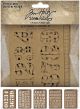 Idea Ology Stencil Cards 5.375 Inch X3.75 Inch 5 Per Pkg