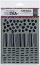 Dina Wakley Media Stencils 9 InchX6 Inch Marks
