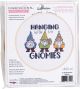 Dimensions Counted Cross Stitch Kit 6 Inch Round Gnomies 14 Count