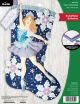 Bucilla Felt Stocking Applique Kit 18 Inch Long Snowfl