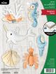Bucilla Felt Ornaments Applique Kit Set Of 6 Seashore Santa
