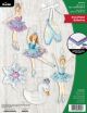Bucilla Felt Ornaments Applique Kit Set Of 6 Snowflake Ballerina