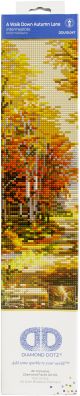 Diamond Dotz Diamond Embroidery Facet Art Kit 21.7 InchX30.7 Inch Thomas Kinkade A Walk Down Autumn Lane