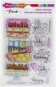Stampendous Perfectly Clear Stamps Slim Cake
