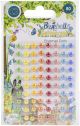 Craft Consortium Adhesive Enamel Dots 80 Per Pkg Bluebells and Buttercups