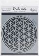 Maker Forte Stencils 6 InchX6 Inch Sacred Geometry Flower Of Life