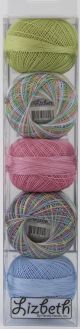 Handy Hands Lizbeth Specialty Pack Cordonnet Cotton Size 10 Floral Assortment 5 Per Pkg