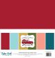 Echo Park Double Sided Solid Cardstock 12 InchX12 Inch 6 Per Pkg Farmers Market 6 Colors