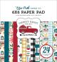 Echo Park Double Sided Paper Pad 6 InchX6 Inch 24 Per Pkg Farmers Market