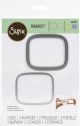 Sizzix Framelits Dies 2 Per Pkg Rounded Square