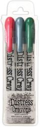 Tim Holtz Distress Crayon Pearl Set Holiday Set 1 1 pack of 1 piece