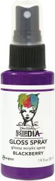 Dina Wakley Media Gloss Sprays 2ozBlackberry