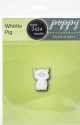 Poppystamps Metal Dies Whittle Pig