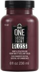 FolkArt ONE Decor Gloss Paint 8oz Cranberry Cocktail