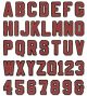Sizzix Thinlits Dies By Tim Holtz 37 Per Pkg Alphanumeric Varsity