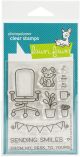 Lawn Fawn Clear Stamps 3 Inch X4 Inch Virtual Friends Add On