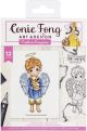 Crafters Companion Clear Stamps By Conie Fong Friendship Angel