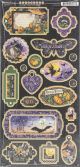 Midnight Tales Chipboard DieCuts 6inchesX12inches Sheet 