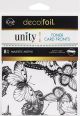 Deco Foil Toner Card Fronts By Unity 4.25 Inch X5.5 Inch 8 Per Pkg Majestic Moths