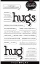 PhotoPlay Say It With Stamps Clear Stamps Hug Hugs