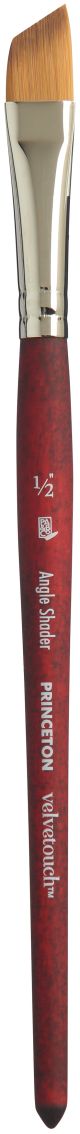 Princeton Velvetouch Angle Shader 1 2inches