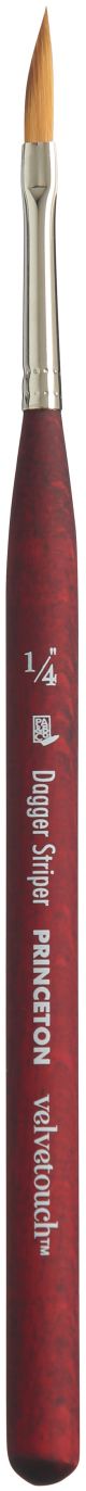 Princeton Velvetouch Mini Dagger Striper 1per4 Inch 
