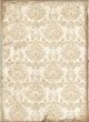 Stamperia Rice Paper Sheet A4 Wallpaper Gold Sleeping Beauty