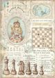 Stamperia Rice Paper Sheet A4 Queen Alice