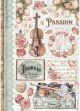 Stamperia Rice Paper Sheet A4Passion Music
