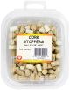 Hygloss Cork Stoppers 1.5 InchX3per8 InchX9per32 Inch 120 Per Pkg 