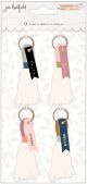Jen Hadfield Peaceful Heart Tassels 4 Per Pkg