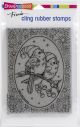 Stampendous Cling Stamp Heavenly Birds