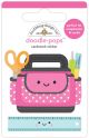 Doodlebug Doodle Pops 3D Stickers Craft Caddy