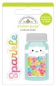 Doodlebug Shaker Pops 3D Stickers Sequin Jar
