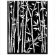 Stamperia Stencil 5.90 Inch X7.87 Inch Bamboo Sir Vagabond