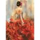 Stamperia Rice Paper Sheet A4 Carmen Andalusia