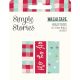 Simple Stories Holly Days Washi Tape 3 Per Pkg