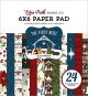 Echo Park Double Sided Paper Pad 6 Inch X6 Inch 24 Per Pkg The First Noel