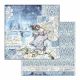 Stamperia Double Sided Paper Pad 6 Inch X6 Inch 10 Per Pkg Winter Tales 10 Designs Per 1 Each