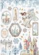 Stamperia Rice Paper Sheet A4 Castle Winter Tales