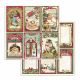 Stamperia Double Sided Paper Pad 6 Inch X6 Inch 10 Per Pkg Classic Christmas 10 Designs Per 1 Each
